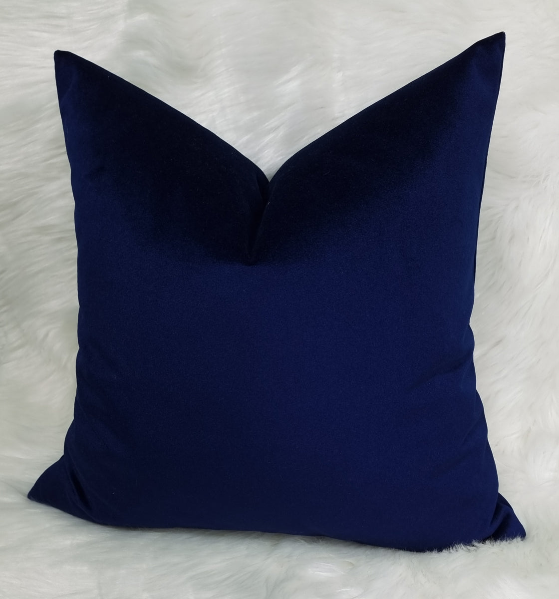 Royal Blue Velvet Cushion Cover – Perfect Cushions UK