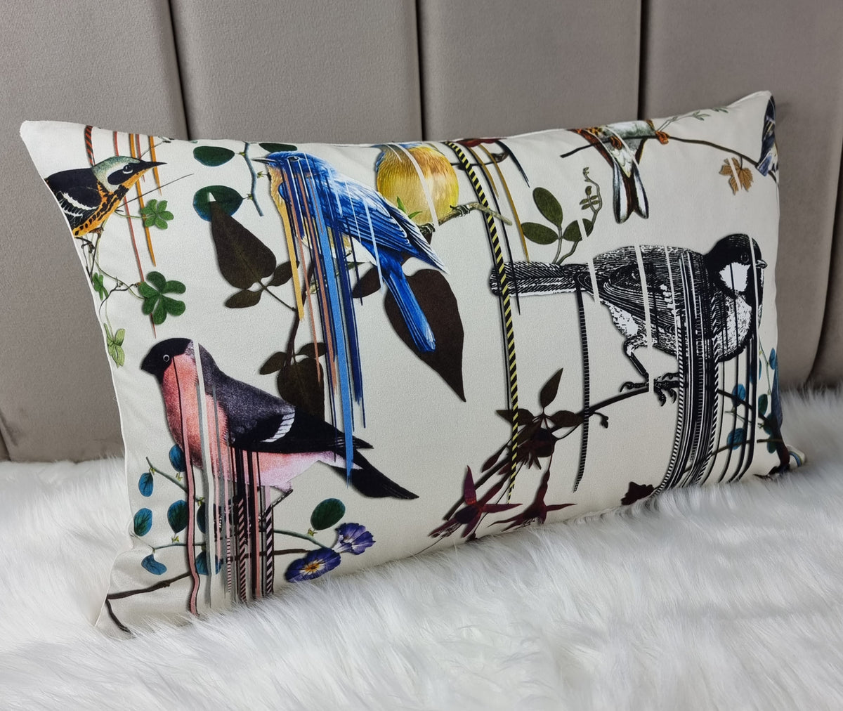 Christian Lacroix Designers Guild Bird Sinfonia Jonc Cushion Cover
