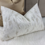 Lusso Marble Ivory Linen Cushion Cover Textured