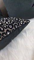 Zambia Leopard Spots Handmade Cushion Cover Animal Print