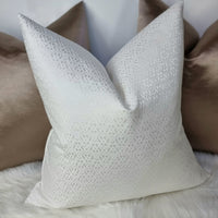 Adrianna Ivory Cushion Cover Luxurious Glamour