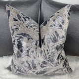 CLARKE & CLARKE TROPICALE CHARCOAL Handmade Cushion Cover