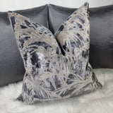 CLARKE & CLARKE TROPICALE CHARCOAL Handmade Cushion Cover