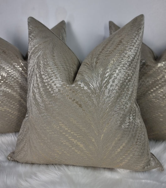 Luxor Stone & Gold cushion cover