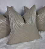 Luxor Stone & Gold cushion cover