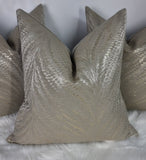 Luxor Stone & Gold cushion cover