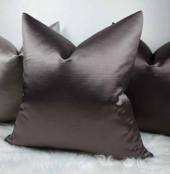 Duchess Otter/ Bournville Plain Satin Luxury Cushion Cover
