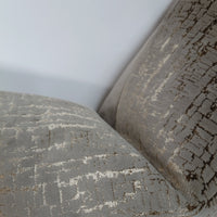 Adona Velvet Cushion Cover in Bronze Stone Rectangular