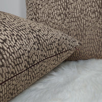 Antelope Mocha / Bronze Luxury Cushion Cover Textured