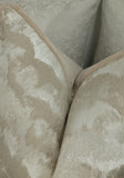 PIPED Heavenly Cloud Gold/ Beige /Nude Luxury Cushion Cover Gorgeous fabric