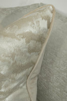 PIPED Heavenly Cloud Gold/ Beige /Nude Luxury Cushion Cover Gorgeous fabric