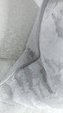 PIPED Heavenly Cloud Silver Luxury Cushion Cover Gorgeous fabric