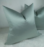 Duck Egg Cushion Cover Montpellier Beautiful Textured Satin