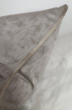 Phoenix Mocha - Brown Piped Cushion Cover