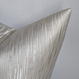 Colby Champagne Cushion Cover Luxurious Textured Satin