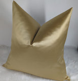 Gold Cushion Cover Montpellier Beautiful Textured Satin