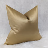 Gold Cushion Cover Montpellier Beautiful Textured Satin