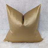 Gold Cushion Cover Montpellier Beautiful Textured Satin