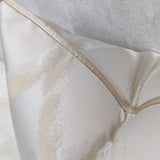 Hestia Ivory & Champagne Diamond Cushion Cover