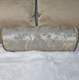 8"x18" Lava Stone Piped Bolster Cushion