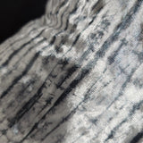 Minerals Silver And Charcoal Abstract Velvet design Handmade Cushion Cover