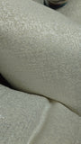 Glimmer Luxury Ivory Silver Specks Handmade Cushion Cover