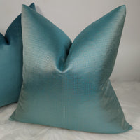 Harlequin Accents Turquoise Fabric Handmade Bold Cushion Cover