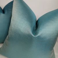 Harlequin Accents Turquoise Fabric Handmade Bold Cushion Cover