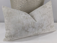 John Lewis Design Project Chenille Natural  Cushion Cover Double Sided 12"x20" oblong