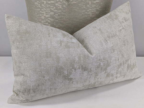 John Lewis Design Project Chenille Natural Cushion Cover Double