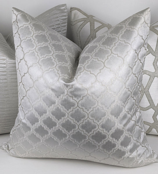 16"x16"  Luxury Moroccan Lattice Cushion Cover Handmade