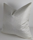 John Lewis Astar Fabric cushion Cover Ivory Handmade Double sided