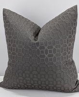 iliv Honeycomb in Graphite Handmade Cushion Cover