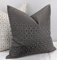 iliv Honeycomb in Graphite Handmade Cushion Cover