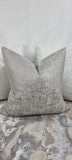 Kidman Luxury Natural Taupe Silver Specks Handmade Cushion Cover