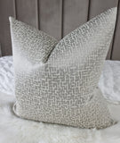 Dainty Stone grey Luxury Cushion Cover