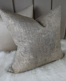 Prestigious Textiles Arcadia Fawn Bronze Handmade Cushion Cover Metallic