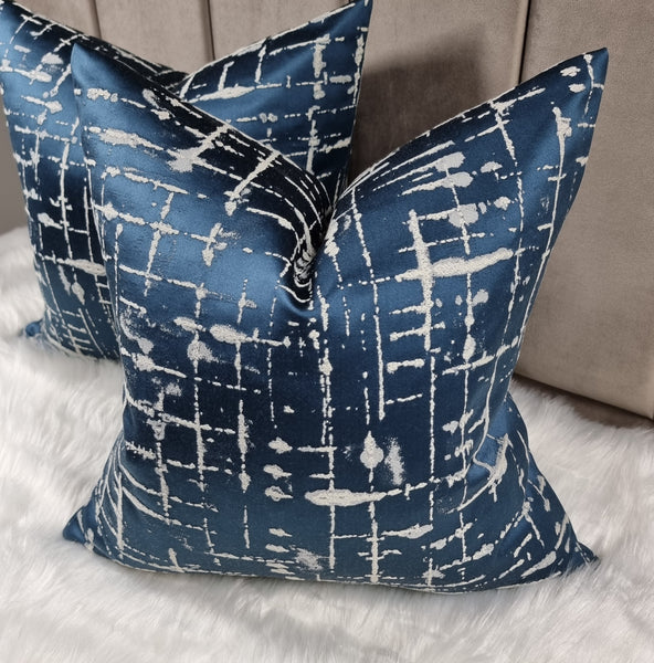 Thalia in Beautiful Blue Cushion Cover