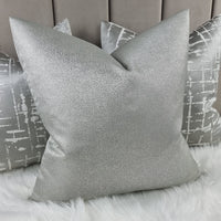 Langley Osborne Little  Handmade Cushion Cover Silver/Grey