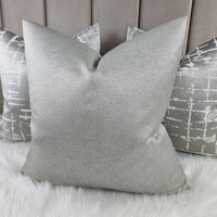 Langley Osborne Little  Handmade Cushion Cover Silver/Grey