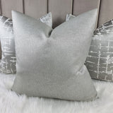 Langley Osborne Little  Handmade Cushion Cover Silver/Grey