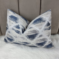 Etterick Indigo Fabric Cushion cover Handmade Double Sided