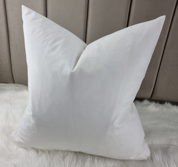 Designers Guild Velluto Velvet Cushion Cover White