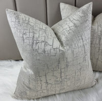 Birch Cushion Cover in Pebble