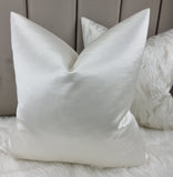 Duchess Satin in Ivory High Quality Sateen Cushion Cover