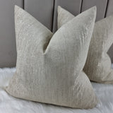 Villa Nova Marka Beige/Natural Fabric Handmade Cushion Cover