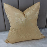 Vegas in Golden Yellow Handmade Cushion Cover