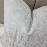 Silver Streak Luxury Cushion Cover Silver/Grey