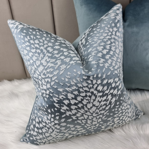 Harlequin Charm Topaz Handmade Cushion Cover Deco Fan