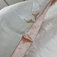 Harlequin Lotus Cushion Cover In Rose Quartz chalk  Floral